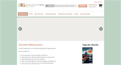 Desktop Screenshot of buchhandlung-ruehs.de