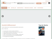 Tablet Screenshot of buchhandlung-ruehs.de